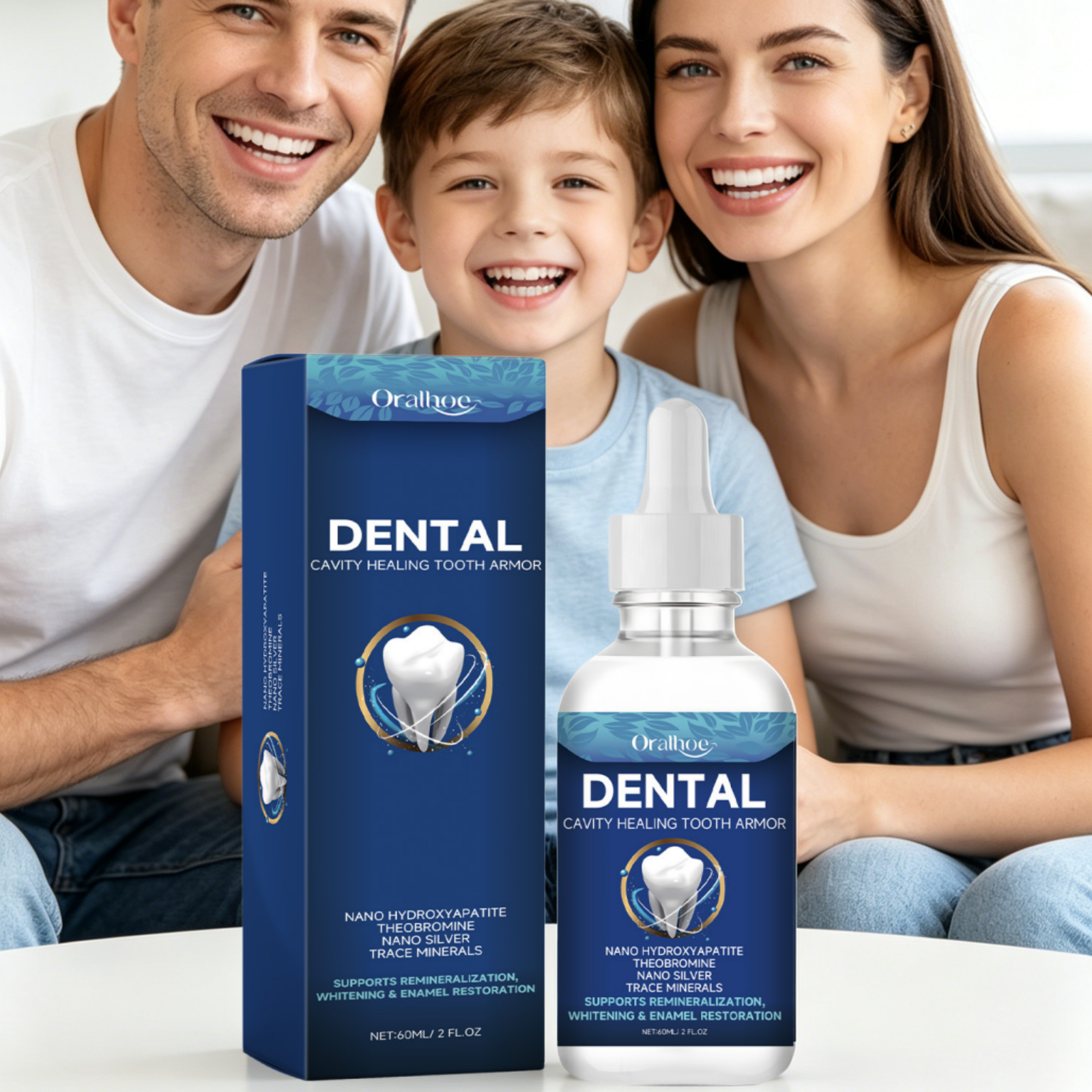 Enamel Repair Serum - Oralhoe Dental Care Serum Teeth Whitening