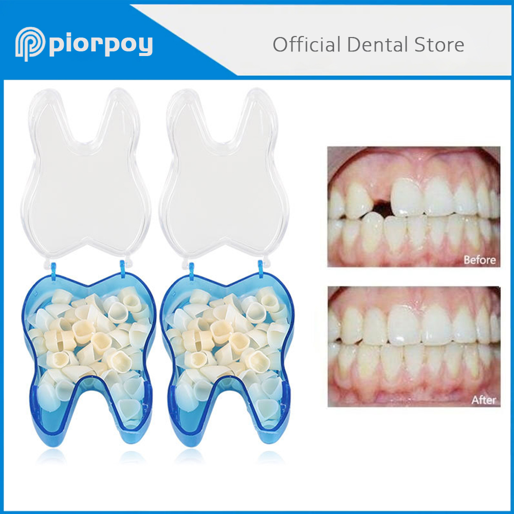 Teeth Whitening Uv Kit - PIORPOY 50/70Pcs Dental Teeth Veneers Temporary