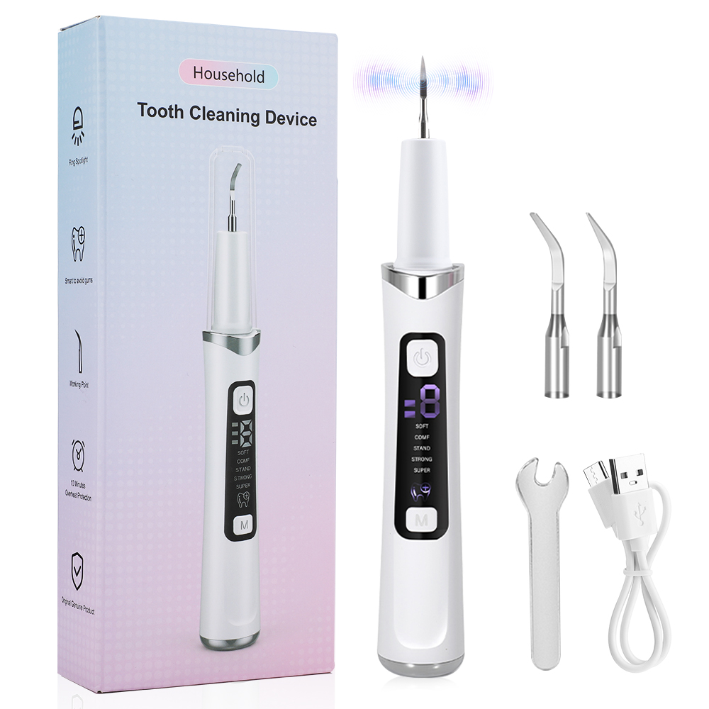 Teeth Whitening And Stain Removal - Electric Ultrasonic Dental Scaler 5 Modes