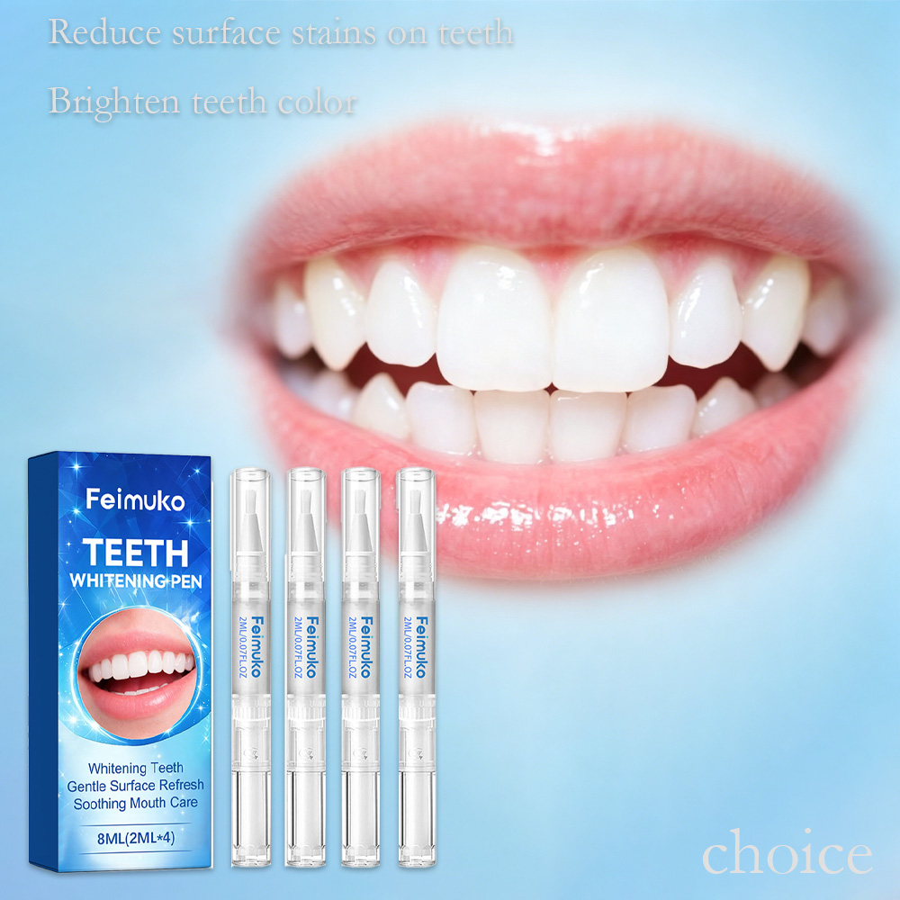 Teeth Whitening From Home - Feimuko 8ml Teeth Gel Pen Gentle