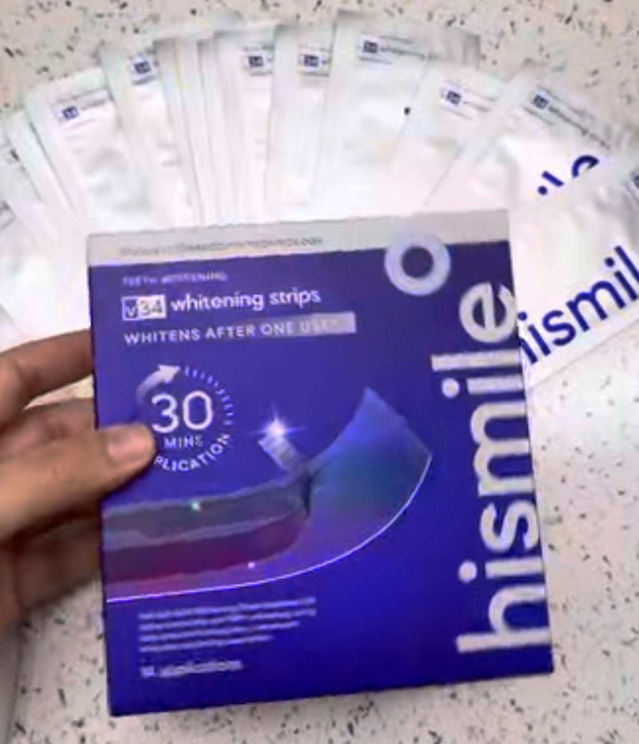 Teeth Whitening Retainer - Hismile V34 Teeth Whitening Strips 30ml