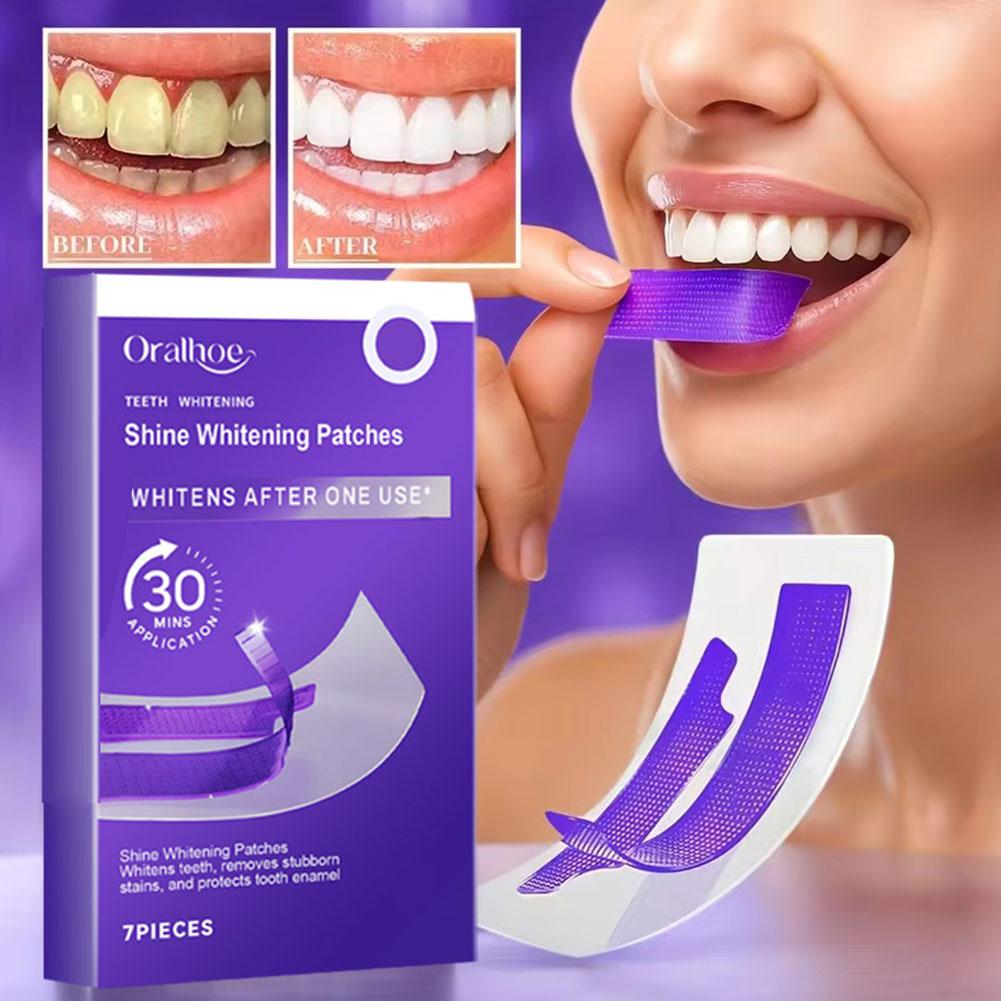 Teeth Whitening Retainer - Purple Teeth Whitening Strips – Remove
