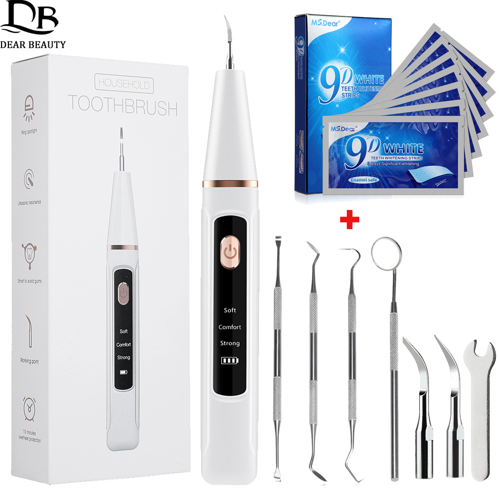 Teeth Whitening Express - Ultrasonic Dental Calculus Remover And 9D