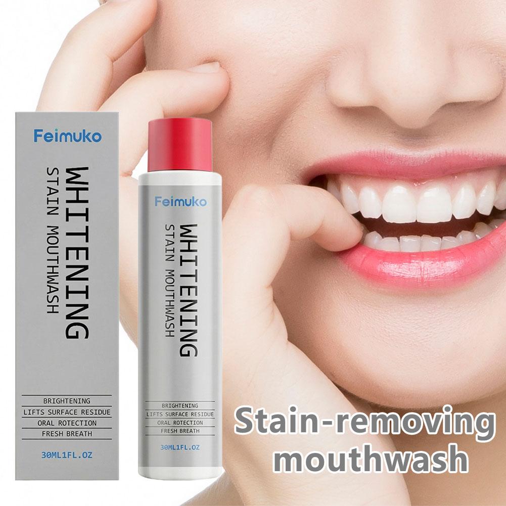 Teeth Whitening And Stain Removal - Brightening Lifts Teeth Surface Residue Oral