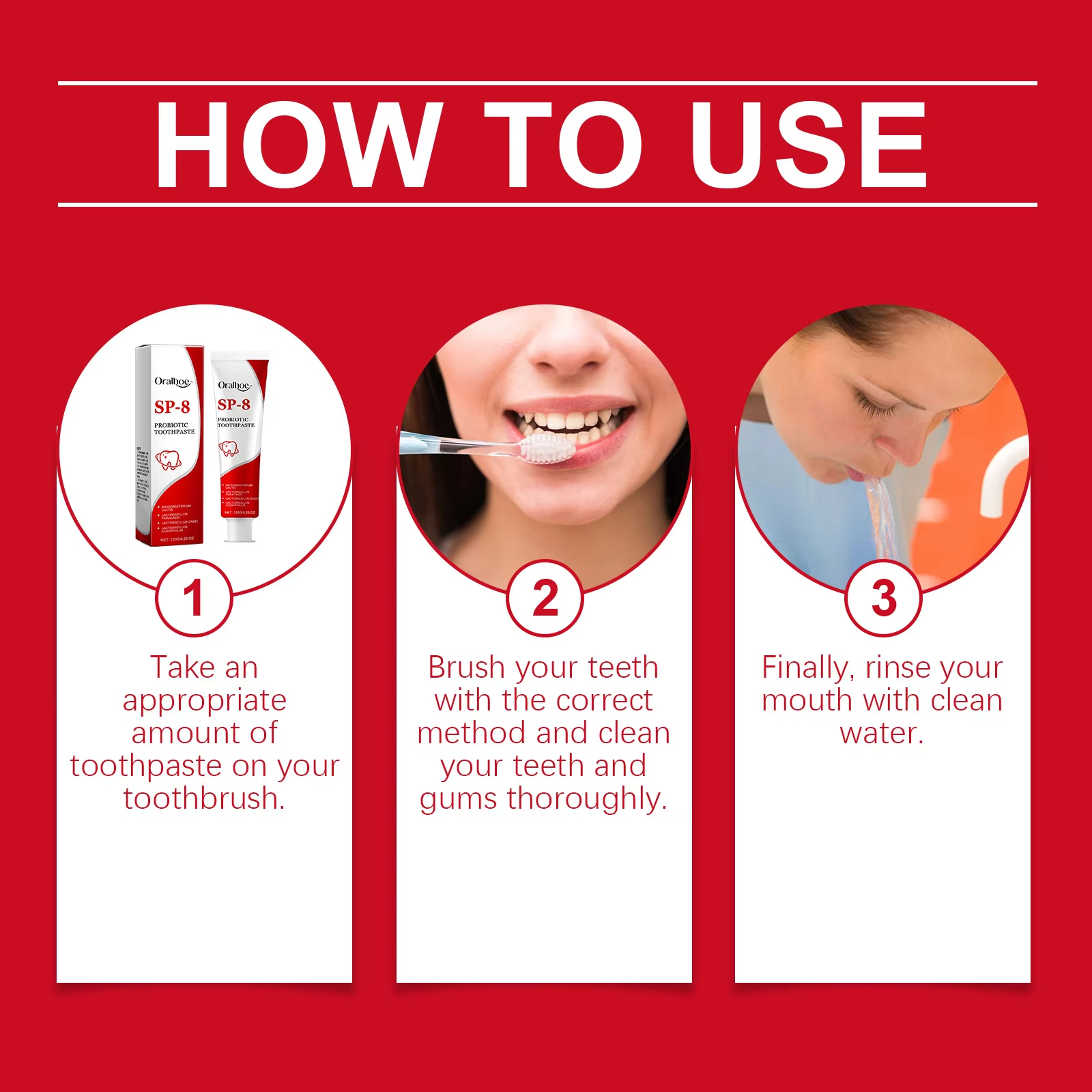 Sp-8 Probiotic Toothpaste Brig - Teeth Whitening Cream ulasan dan harga
