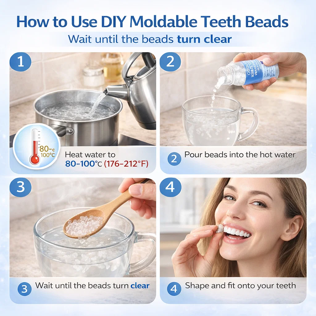 DIY Temporary Tooth Repair Kit - Teeth Whitening Uv Kit ulasan dan harga