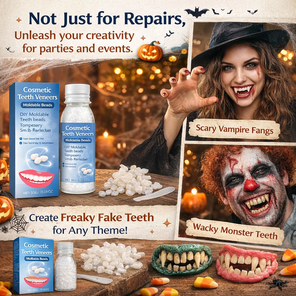 DIY Temporary Tooth Repair Kit - Teeth Whitening Uv Kit ulasan dan harga