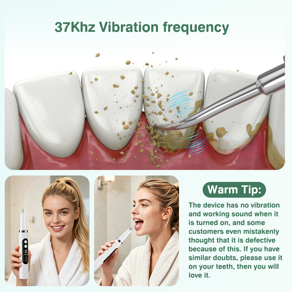 Electric Ultrasonic Dental Sca - Teeth Whitening And Stain Removal ulasan dan harga