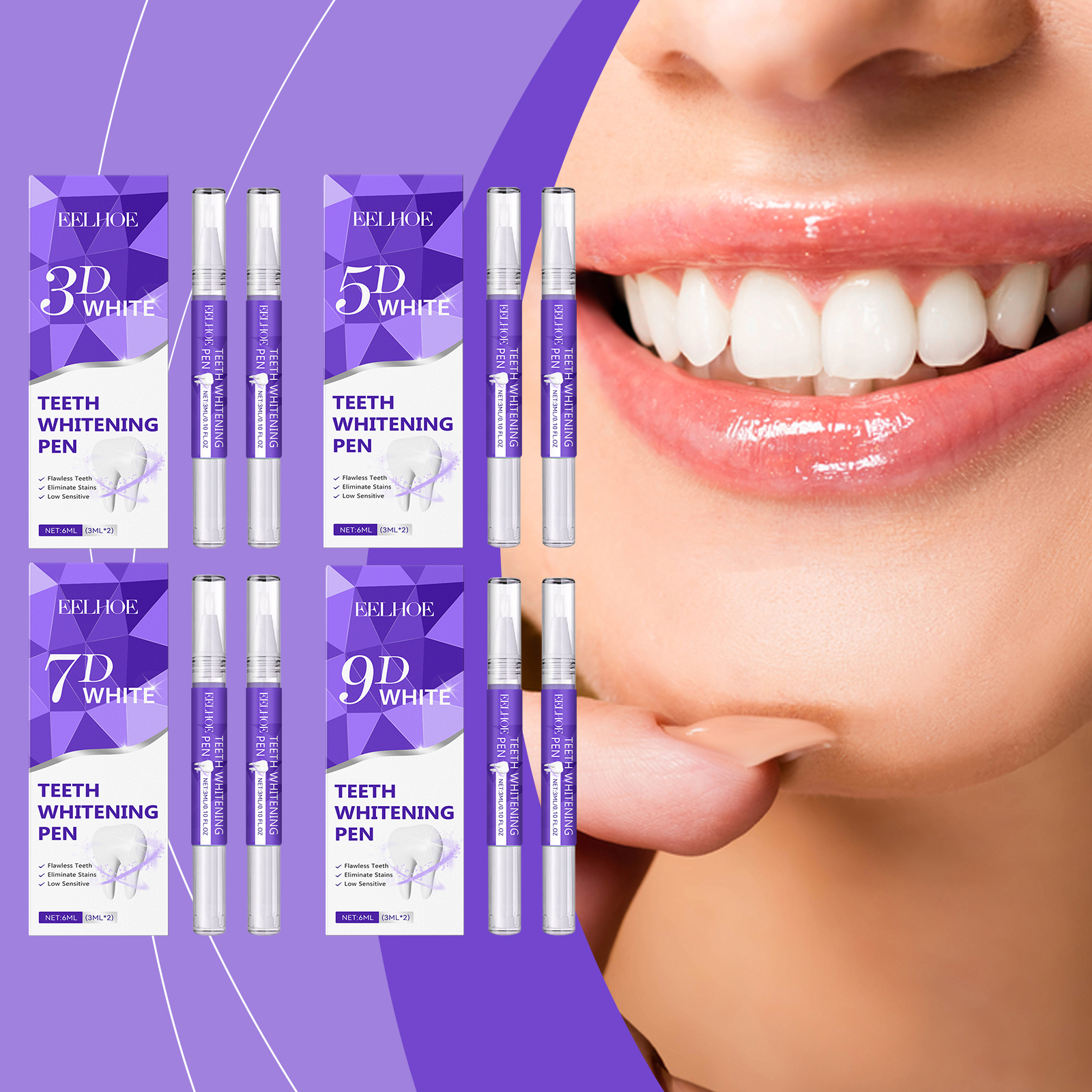6ml Teeth Whitening Pen Teeth  - Whitening Pen Bleach ulasan dan harga