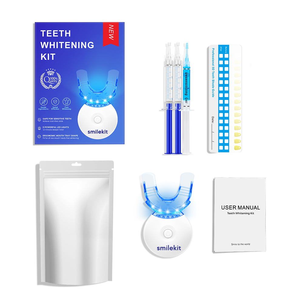 Teeth Whitening Kit - 5X LED L - Teeth Whitening From Home ulasan dan harga