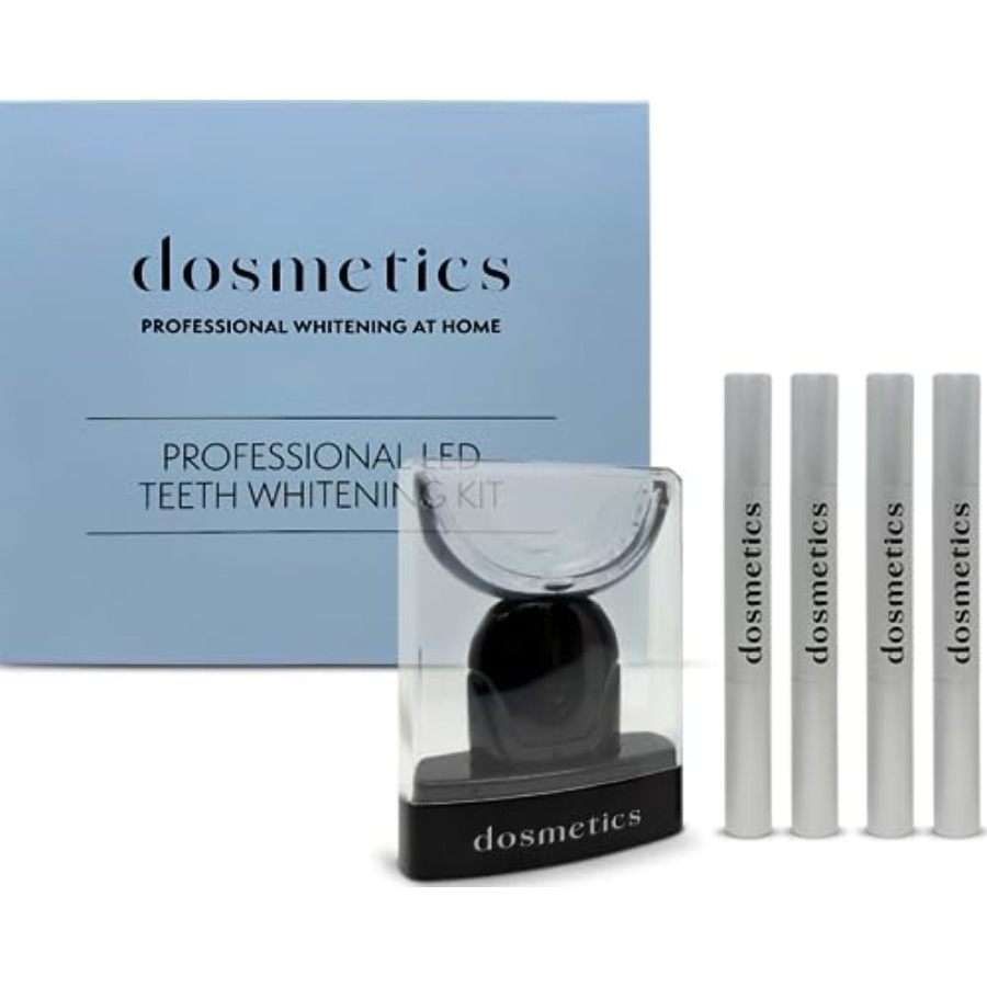 Teeth Whitening Kit with LED L - Teeth Whitening Gel Peroxide ulasan dan harga