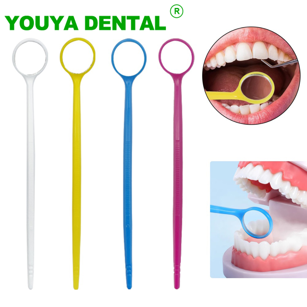 100pcs Dental Mouth Mirror Dis - Teeth Whitening Express ulasan dan harga