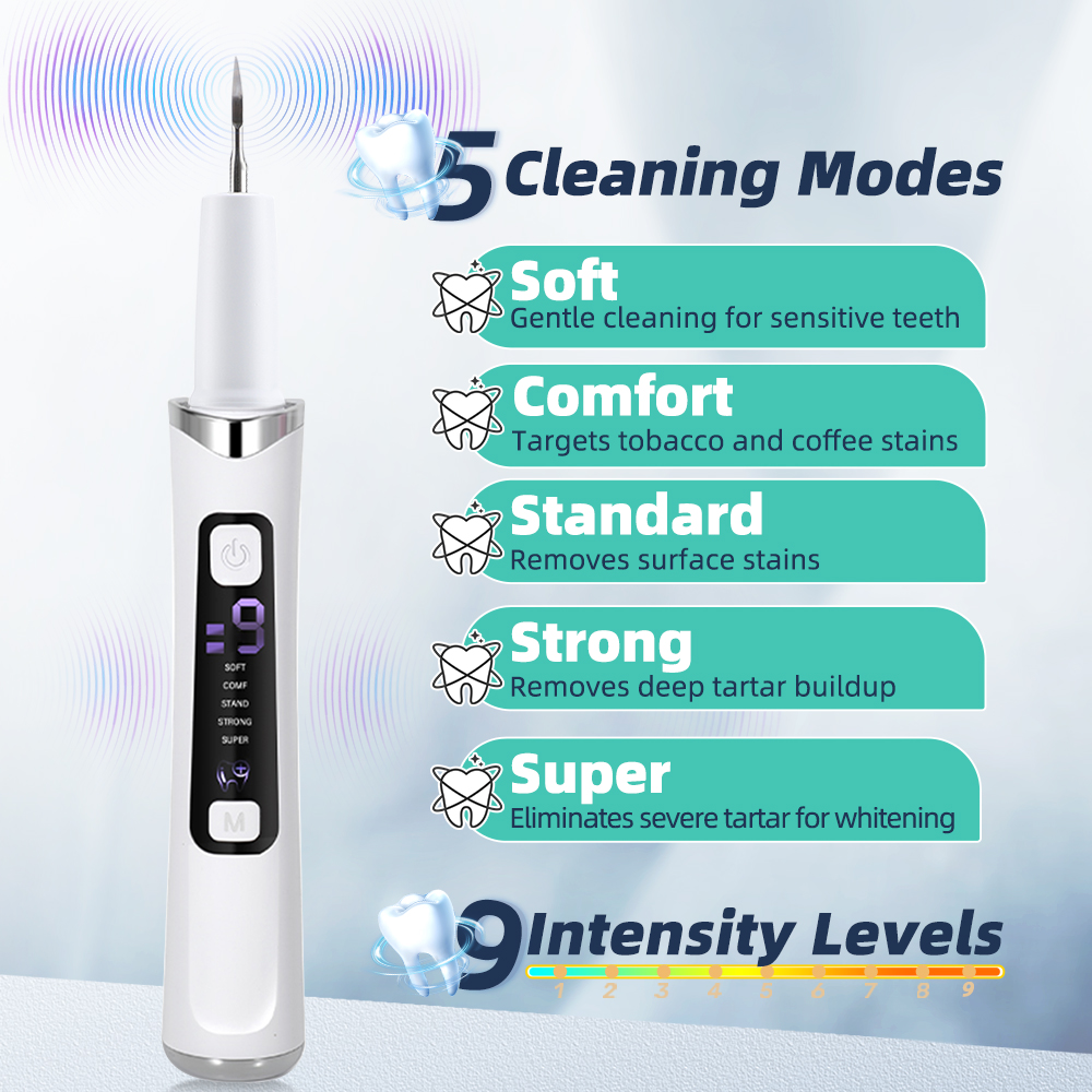 Oral Care Electric Ultrasonic  - Teeth Whitening And Stain Removal ulasan dan harga