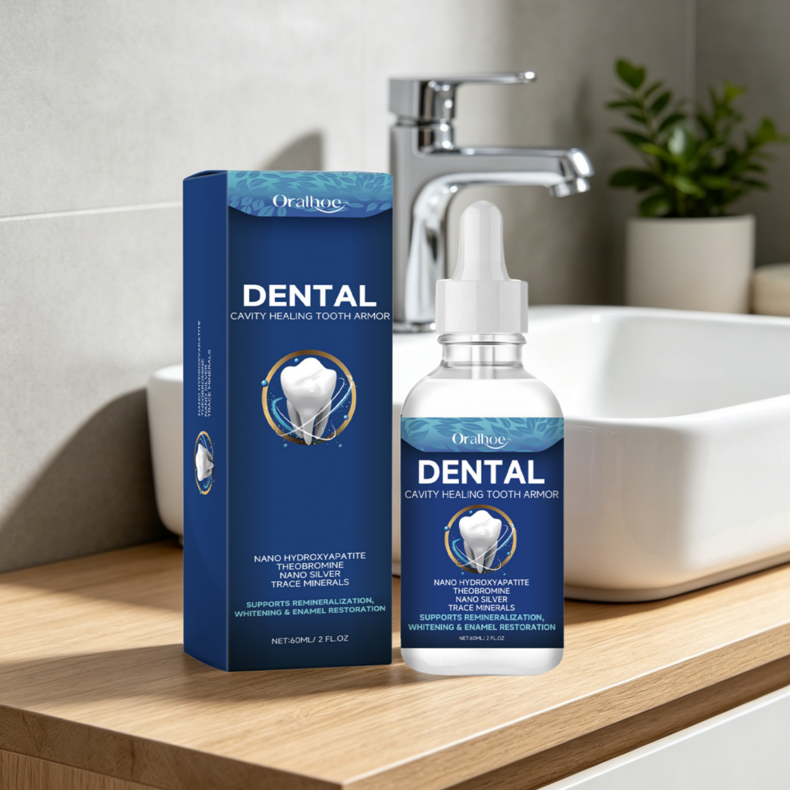 Oralhoe Dental Care Serum Teet - Enamel Repair Serum ulasan dan harga