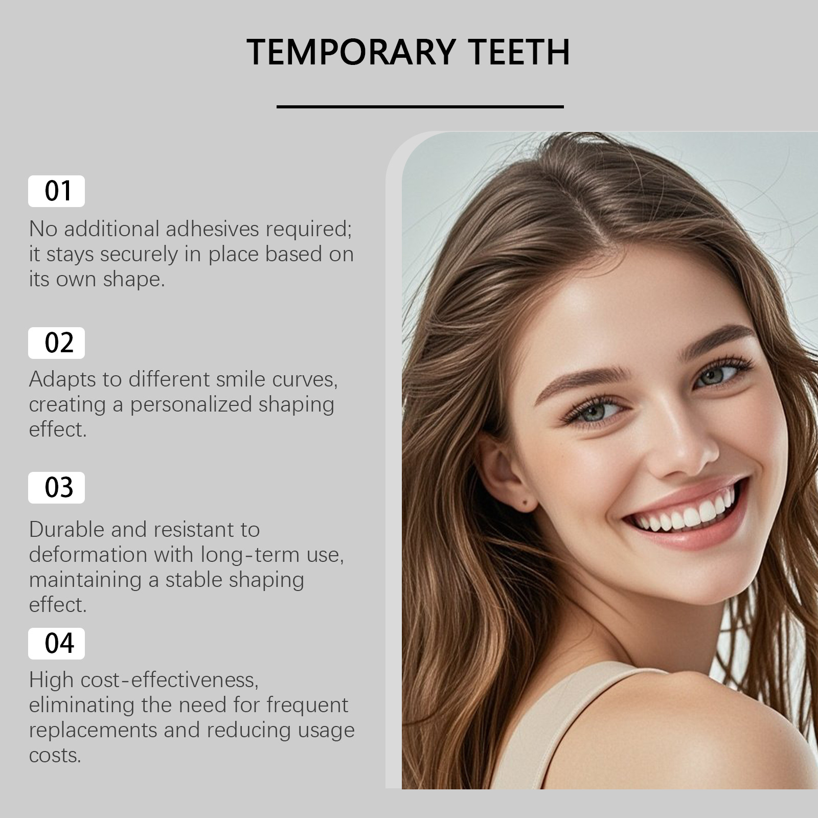 Temporary Teeth Repairing Kit  - Teeth Whitening Uv Kit ulasan dan harga