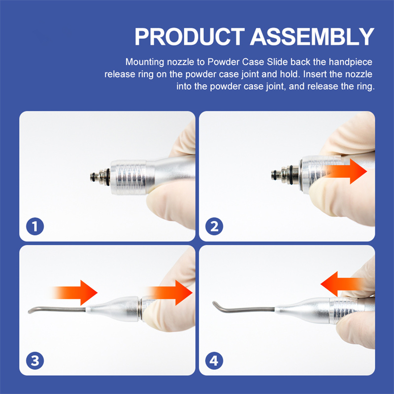 Dental Air Polisher Sandblasti - Teeth Whitening Express ulasan dan harga