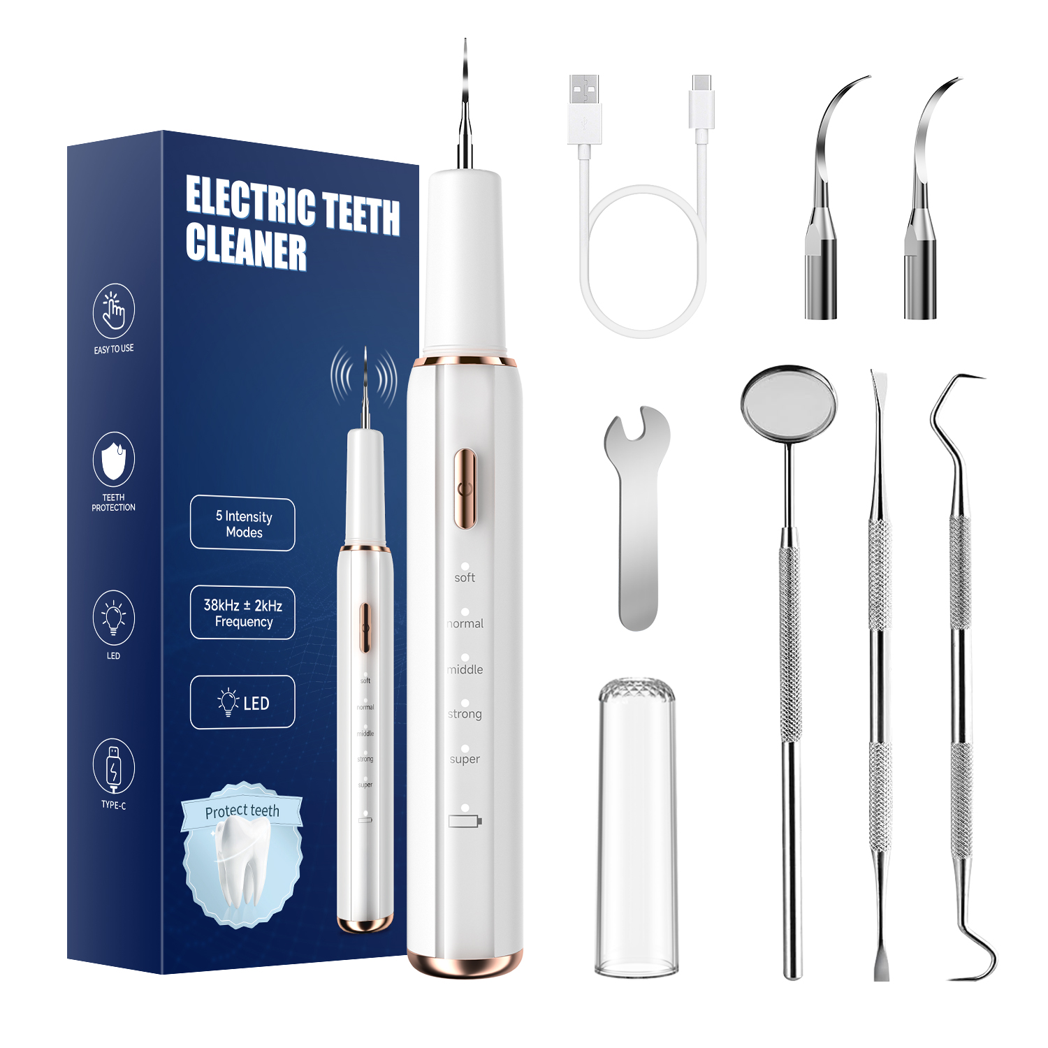 Ultrasonic Electric Dental Sca - Teeth Whitening And Stain Removal ulasan dan harga