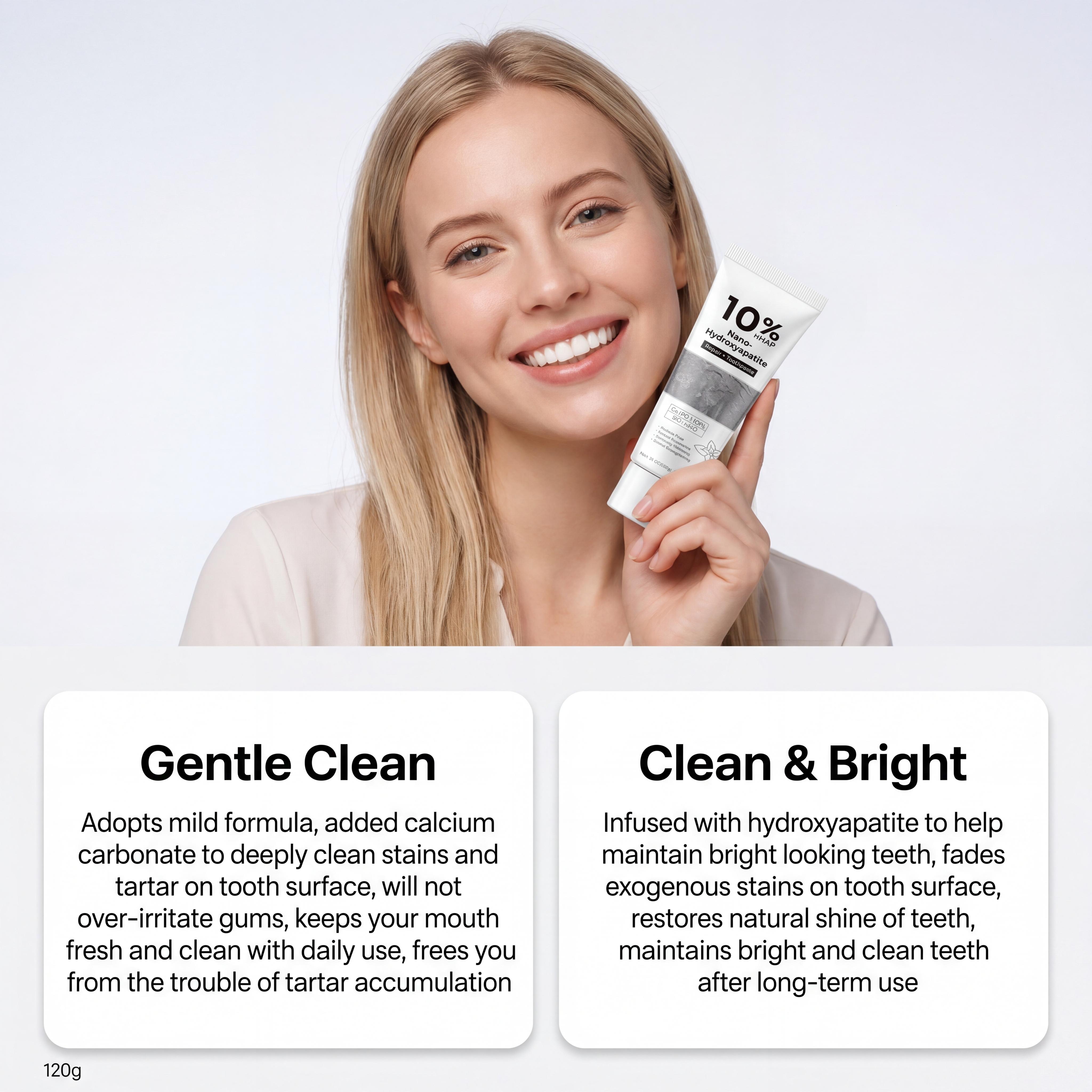 Nano-Hydroxyapatite Toothpaste - Teeth Whitening Cream ulasan dan harga
