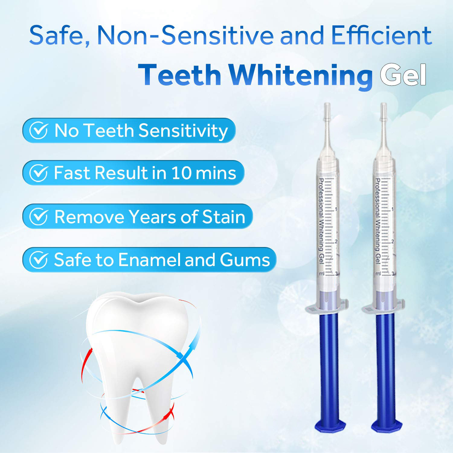 Teeth Whitening Gel Refill Syr - Teeth Whitening Gel Peroxide ulasan dan harga