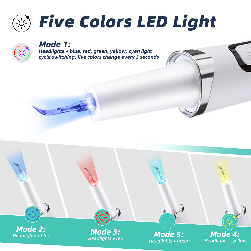 Electric Ultrasonic Dental Sca - Teeth Whitening And Stain Removal ulasan dan harga