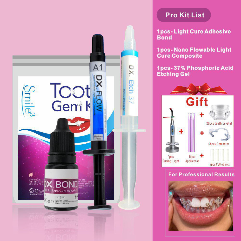 HOT Tooth Gem Kit Teeth Decora - Teeth Whitening From Home ulasan dan harga
