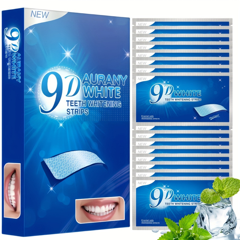21 Pairs of 9D Aurany White Te - Teeth Whitening From Home ulasan dan harga