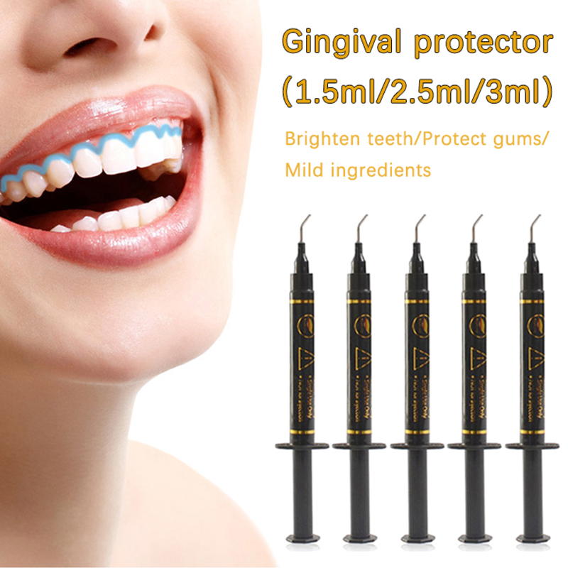 Resin 1.5/2.5/3ML Dental Syrin - Teeth Whitening From Home ulasan dan harga