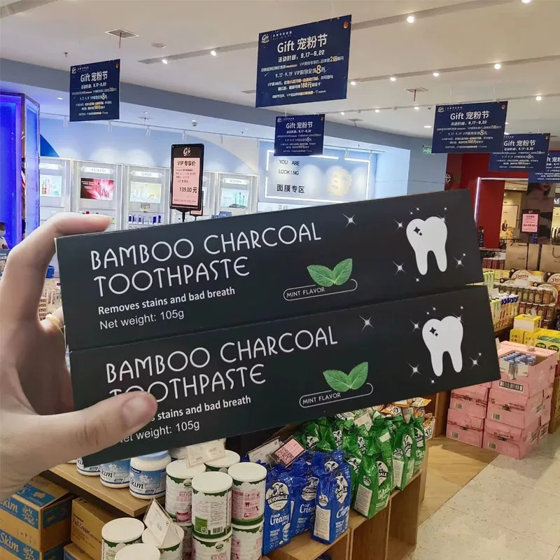 Whitening Toothpaste Bamboo Ch - Teeth Whitening Cream ulasan dan harga