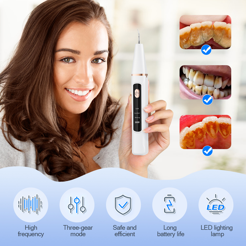 Electric Ultrasonic Dental Sca - Teeth Whitening Express ulasan dan harga