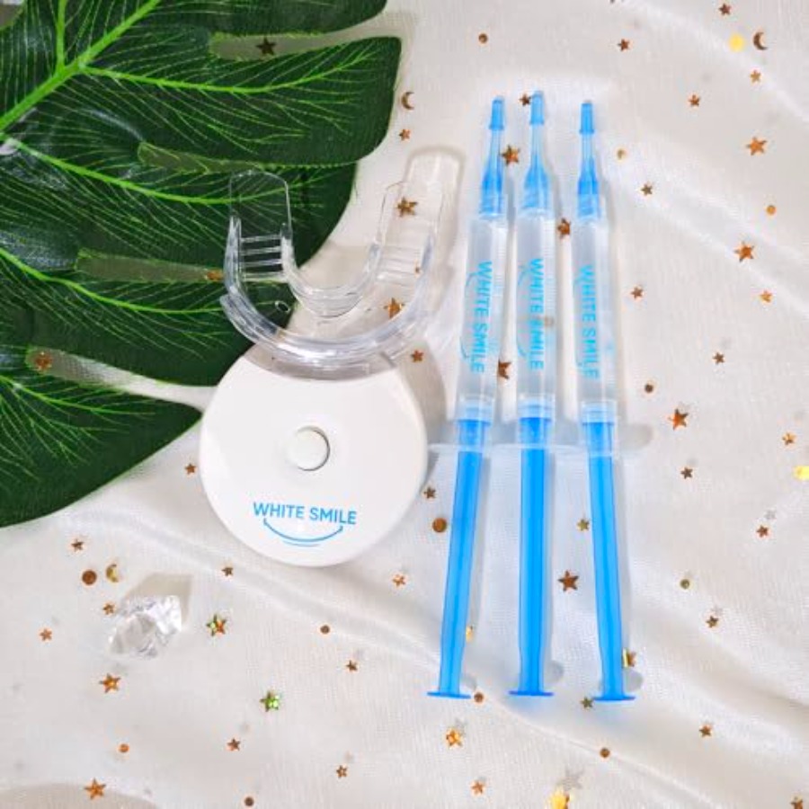 WHITE SMILE Teeth Whitening Ki - Teeth Whitening Gel Peroxide ulasan dan harga