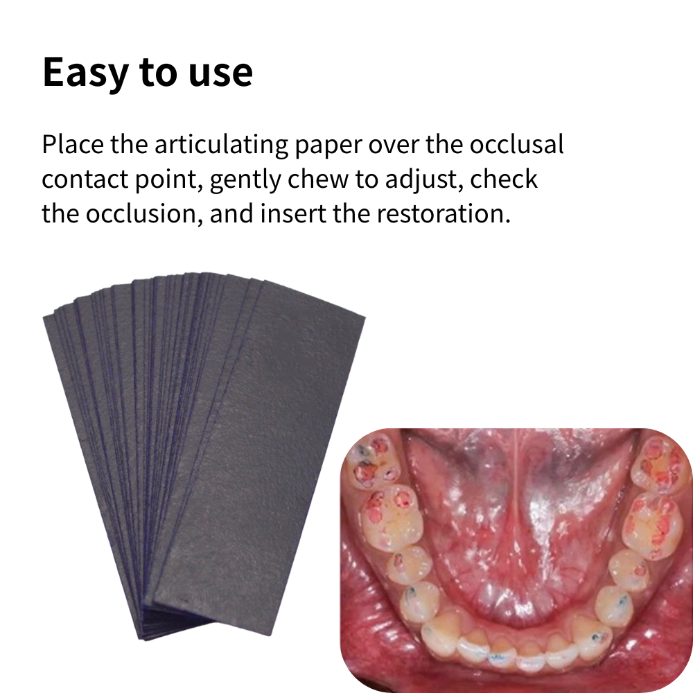 AG 300 Sheets Dental Bite Pape - Teeth Whitening Retainer ulasan dan harga