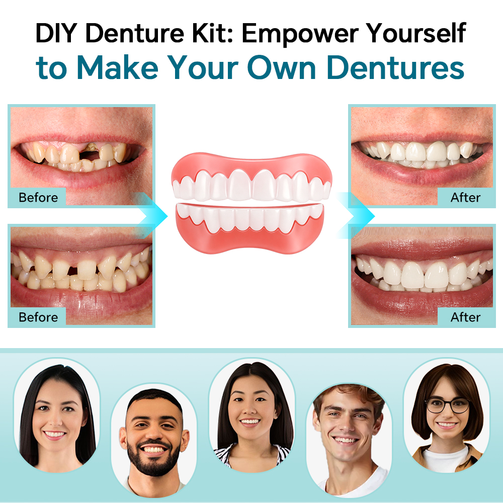 Temporary Denture Silicone Rel - Teeth Whitening Uv Kit ulasan dan harga