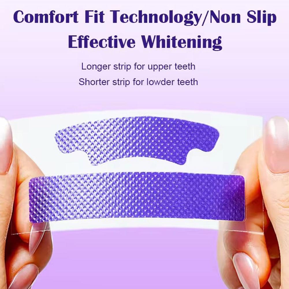 Purple Teeth Whitening Strips  - Teeth Whitening Retainer ulasan dan harga