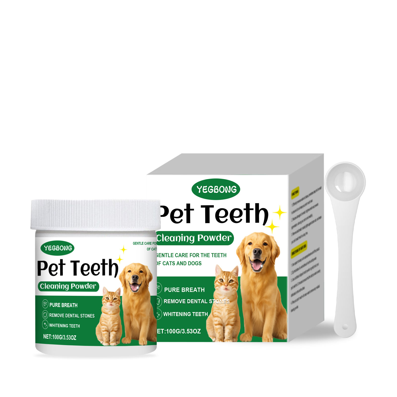 Pet Teeth Cleaning Powder Redu - Teeth Whitening From Home ulasan dan harga