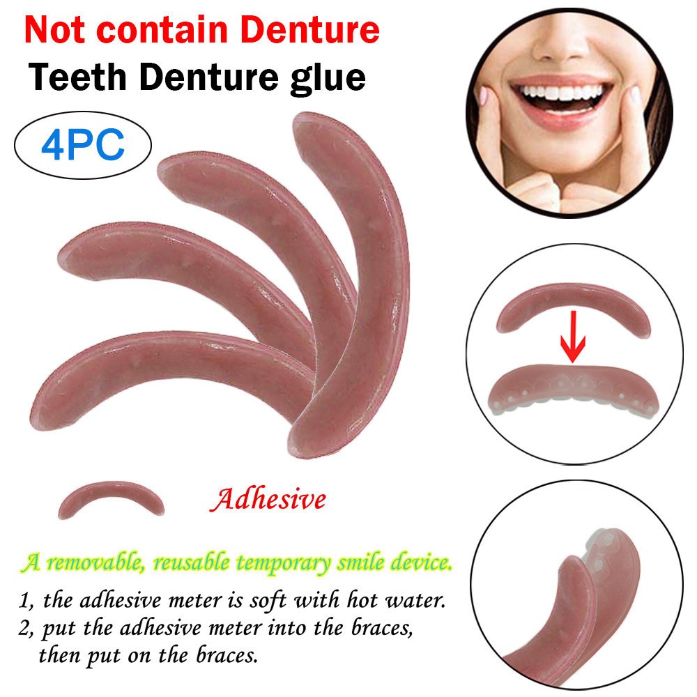 4/8 Pcs Whitening Braces Adhes - Teeth Whitening Retainer ulasan dan harga