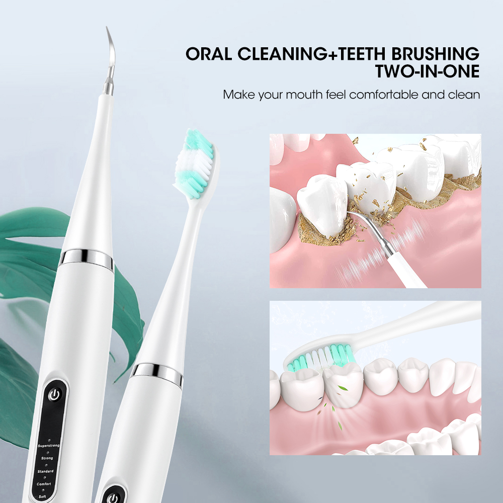 Electric Sonic Dental Calculus - Teeth Whitening And Stain Removal ulasan dan harga