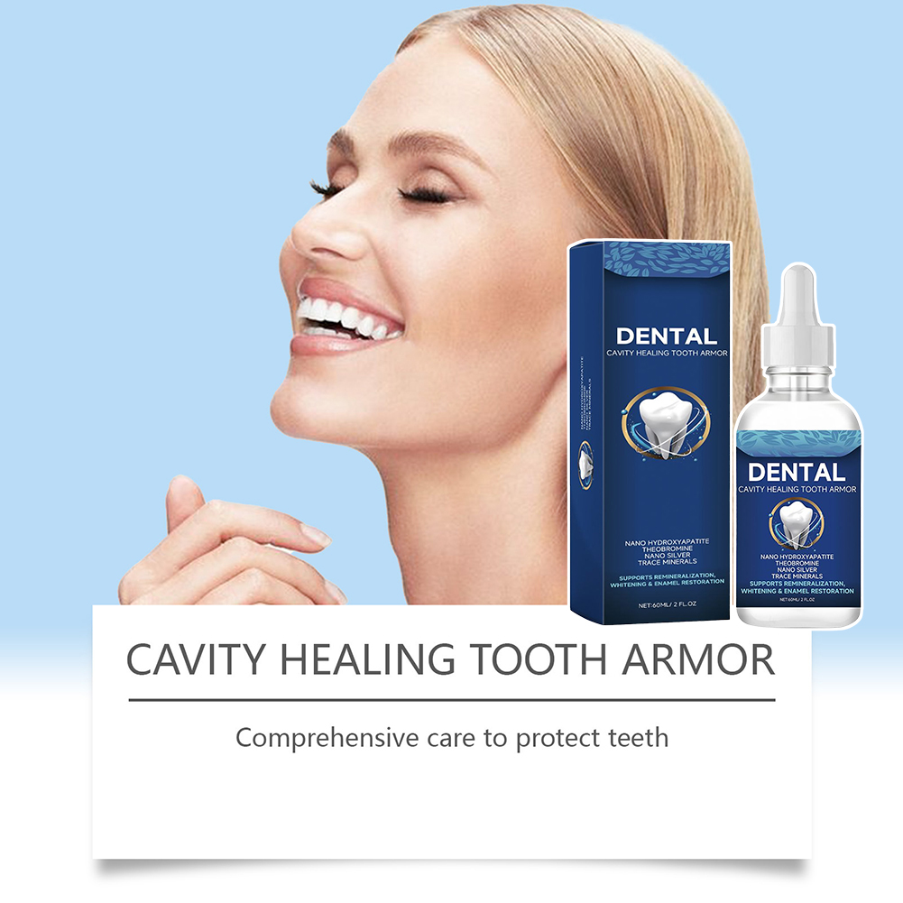 60ml Tooth Armor Liquid Enamel - Enamel Repair Serum ulasan dan harga