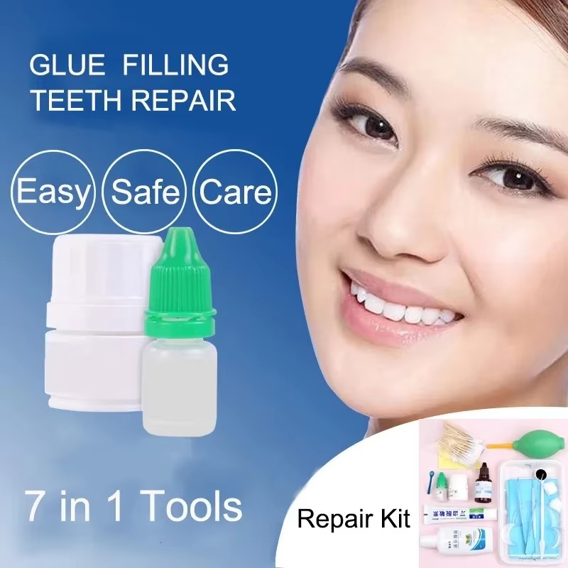 Permanent Dental Teeth Glue Ce - Teeth Whitening Uv Kit ulasan dan harga
