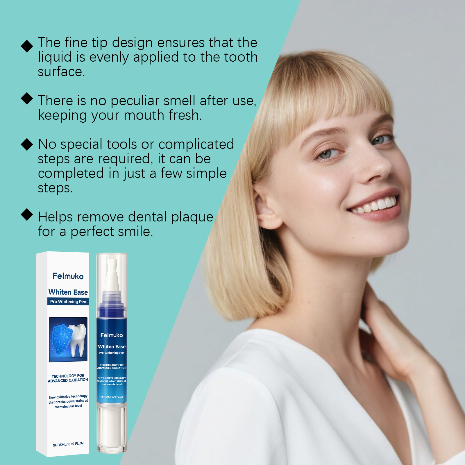Whitening Dazzling Teeth Pen R - Whitening Pen Bleach ulasan dan harga