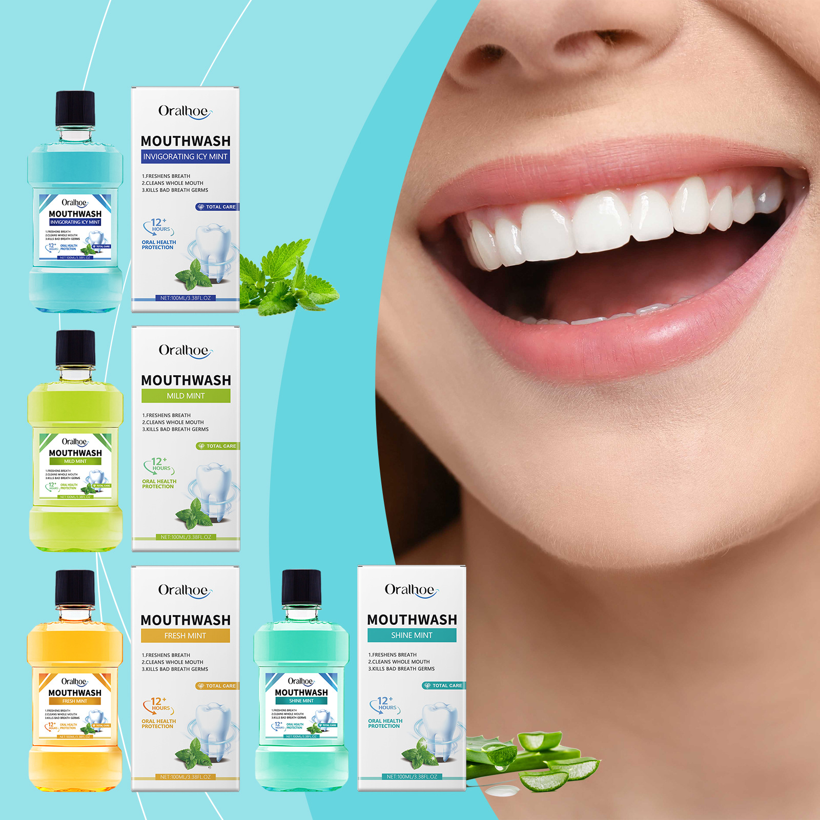 Fresh Breath Mouthwash Remove  - Teeth Whitening And Stain Removal ulasan dan harga