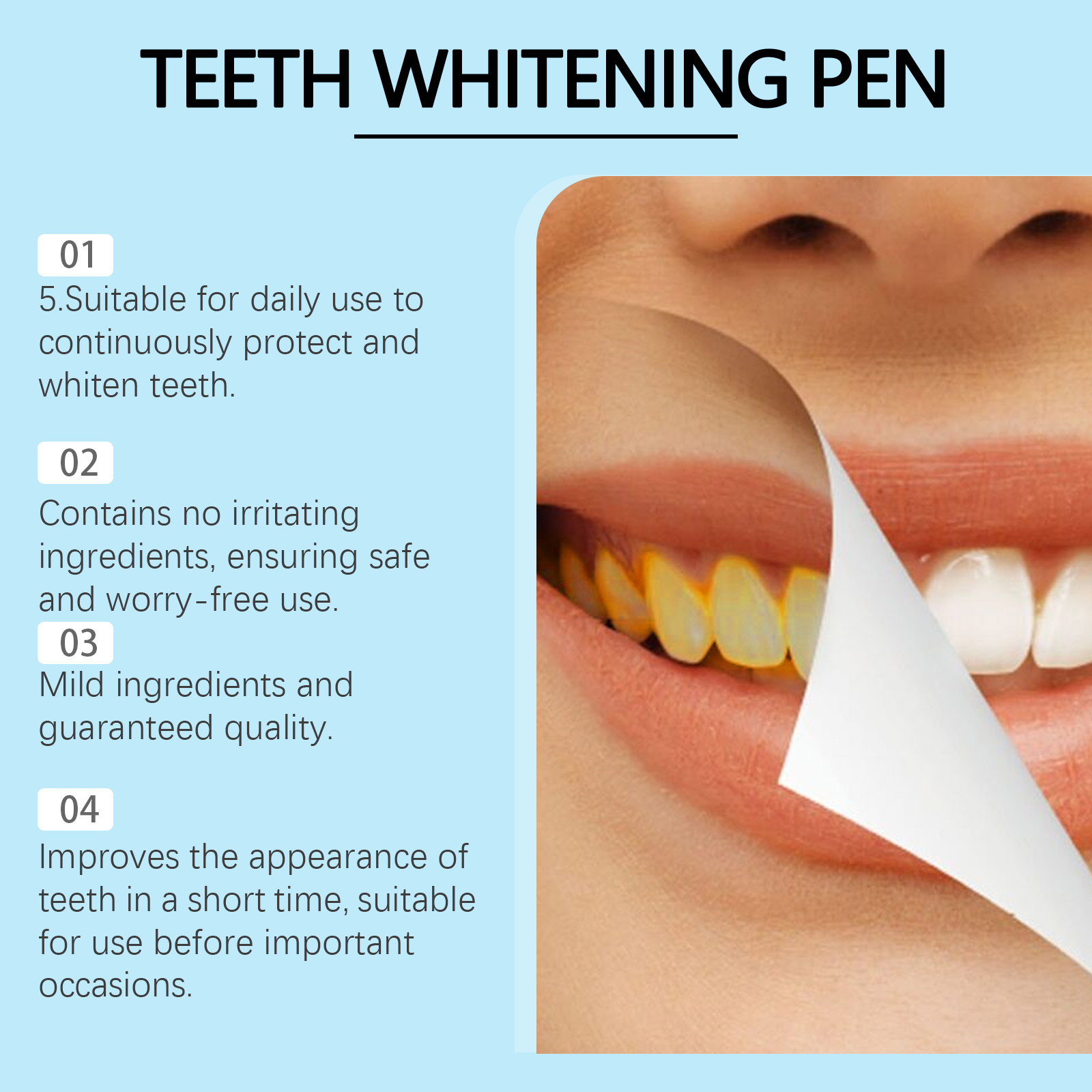 Oralhoe 12ml Teeth Whitening P - Whitening Pen Bleach ulasan dan harga