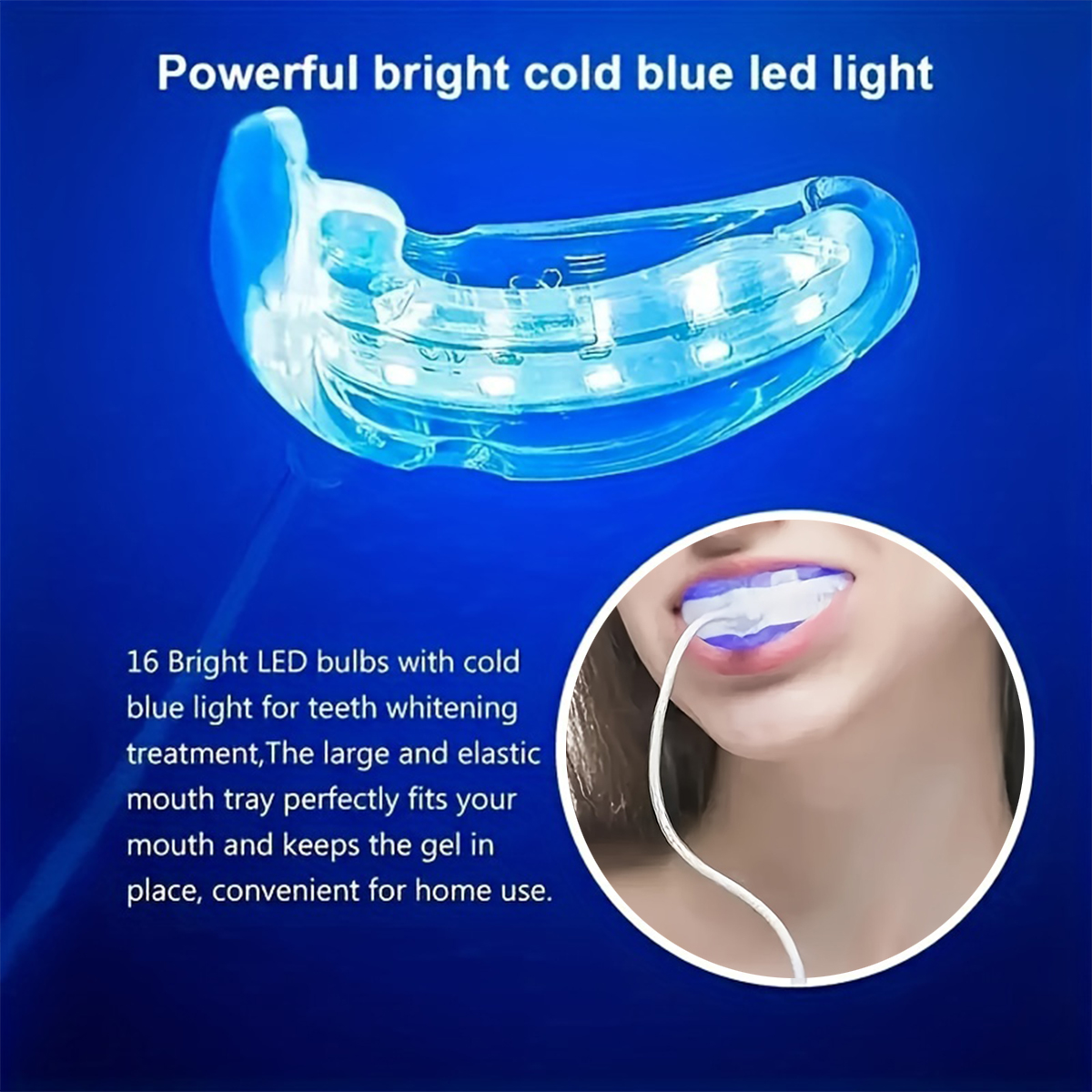 Portable Teeth Whitening Lamp  - Teeth Whitening From Home ulasan dan harga