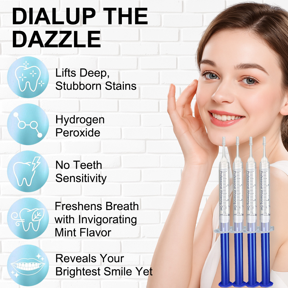 Teeth Whitening Gel Mint Flavo - Teeth Whitening From Home ulasan dan harga