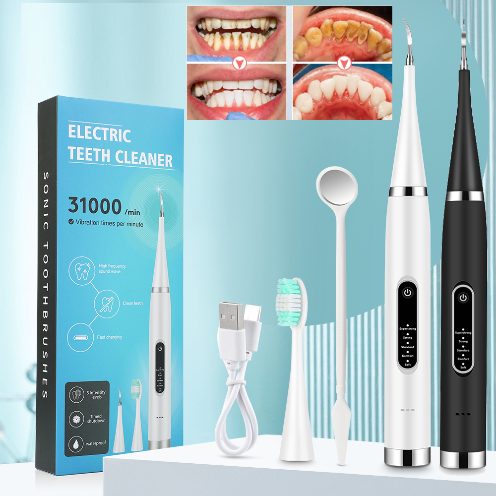 Electric Teeth Cleaner Sonic D - Teeth Whitening And Stain Removal ulasan dan harga