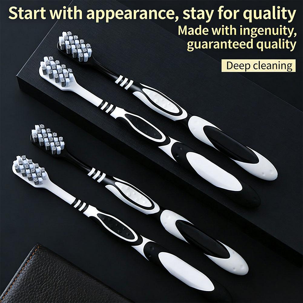 2PCS Hard Bristle Toothbrush D - Teeth Whitening And Stain Removal ulasan dan harga