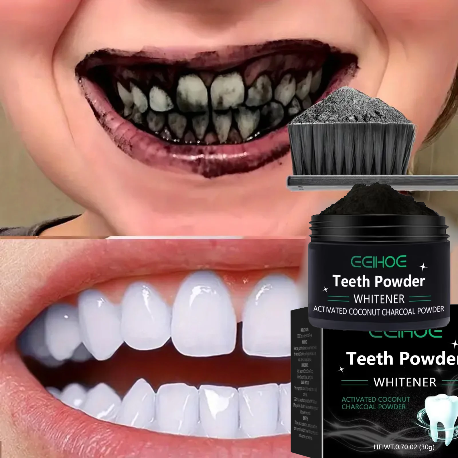 Teeth Brightening Whitening Po - Teeth Whitening From Home ulasan dan harga