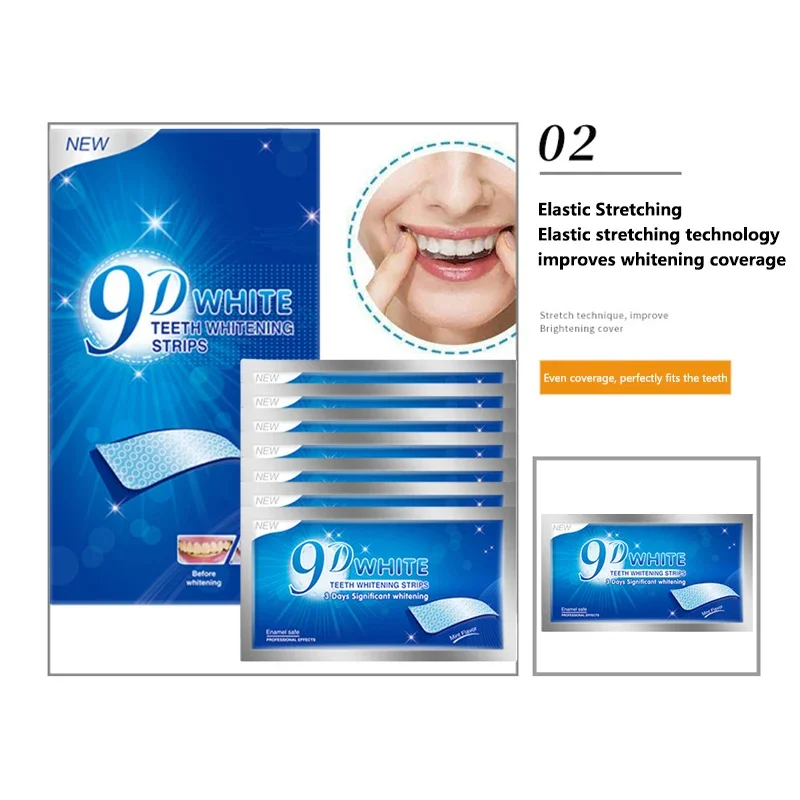 9D Teeth Whitening Strips Toot - Teeth Whitening Retainer ulasan dan harga