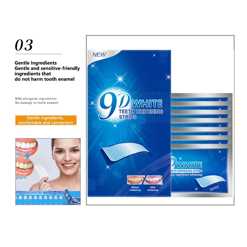 9D Teeth Whitening Strips Toot - Teeth Whitening Retainer ulasan dan harga