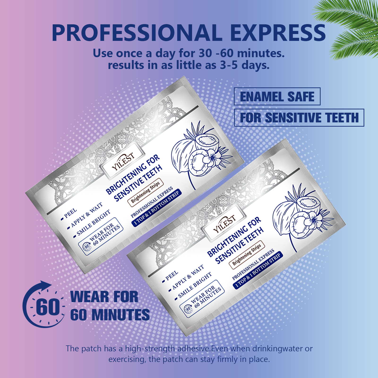 Teeth Whitening Strips 14pcs C - Teeth Whitening Retainer ulasan dan harga