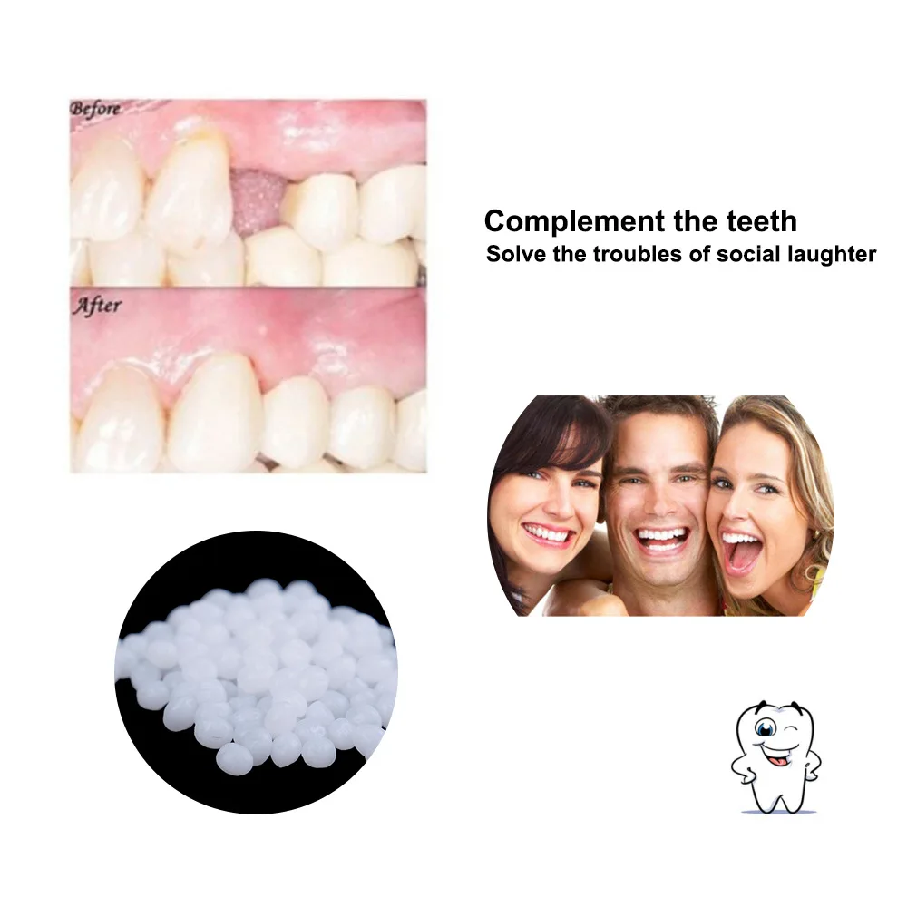 4 Colors Dental Oral False Fak - Teeth Whitening Uv Kit ulasan dan harga